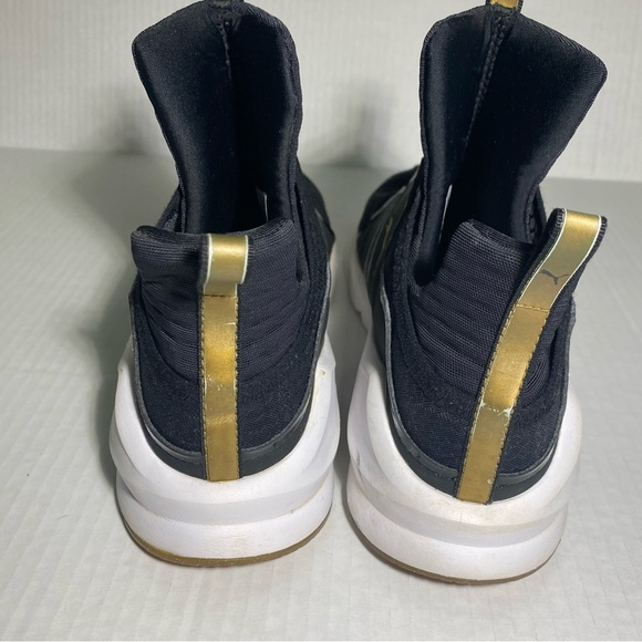 Kylie Jenner Puma Fierce Gold High Top Sneakers size 9 (Q - Picture 7 of 9